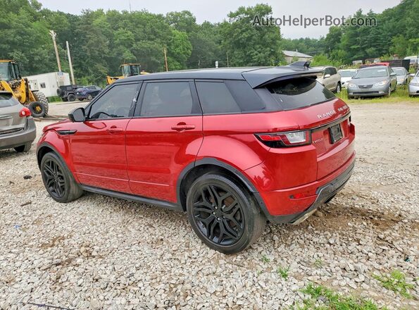 SALVD2BG6HH177741 2017 LAND ROVER RANGE Красный Задняя правая четверть