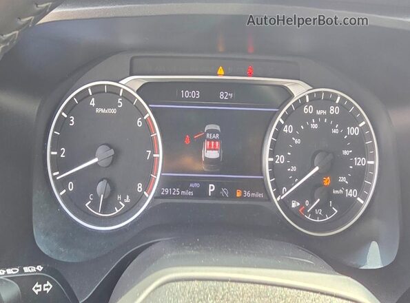 5N1BT3BB9SC766435 2025 NISSAN ROGUE Beige Vista del cuadro de instrumentos
