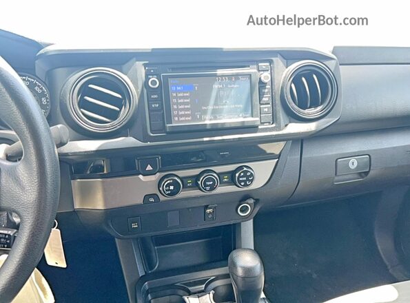 5TFAX5GN7JX104508 2018 TOYOTA TACOMA Gray Engine compartment view