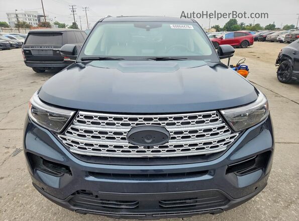 1FMSK7FHXPGA90215 2023 FORD EXPLORER Blue Հետևի տեսք
