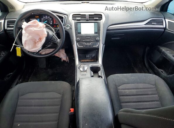 3FA6P0HD4LR159529 2020 FORD FUSION Золотой Вид панели приборов