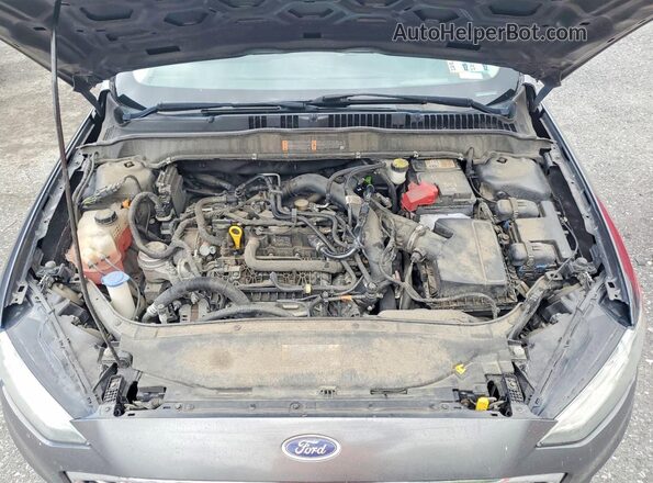 3FA6P0HD0LR102504 2020 FORD FUSION Gray Vista del compartimento del motor