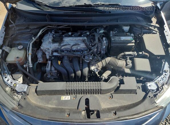5YFEPMAE5MP171809 2021 TOYOTA COROLLA Blue Widok komory silnika