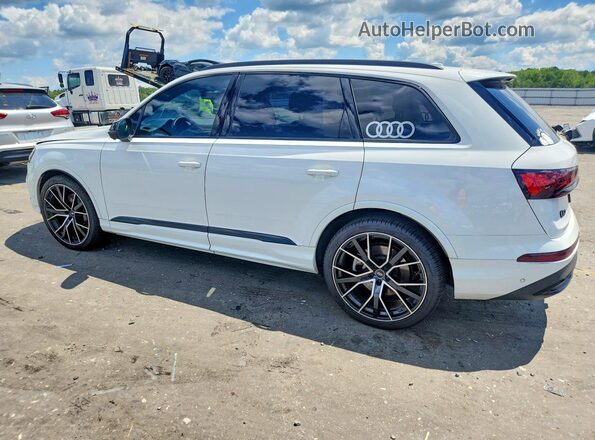 WA1VXAF75MD021012 2021 AUDI Q7 White Trasero derecho