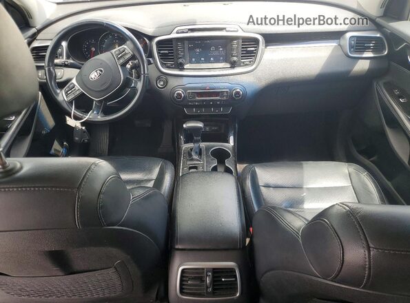 5XYPHDA57KG447639 2019 KIA SORENTO Silver Սարքավորումների վահանակի տեսք