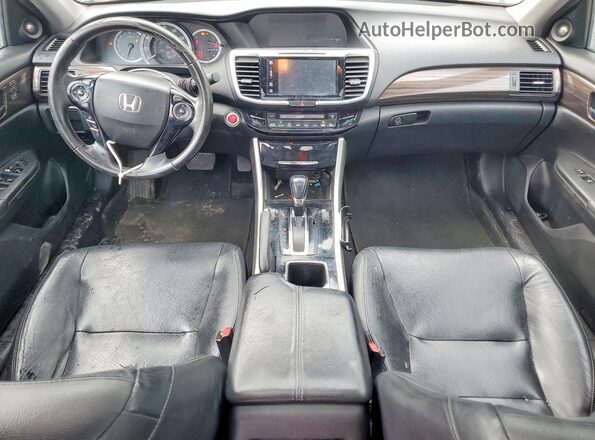 1HGCR2F83GA049520 2016 HONDA ACCORD Silver Widok zestawu wskaźników