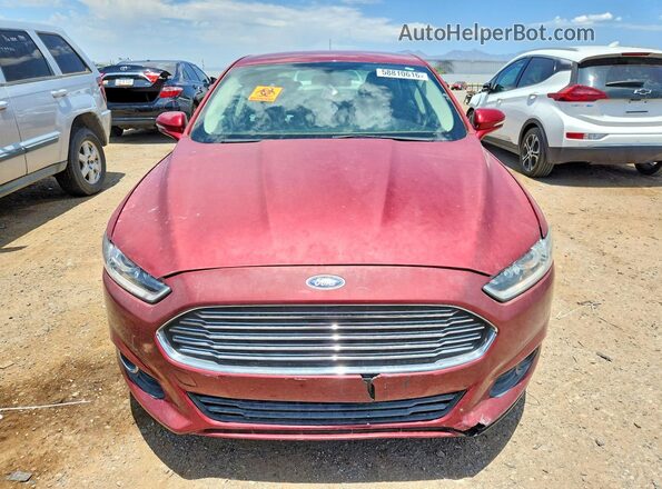 3FA6P0HD1GR239988 2016 FORD FUSION Темно-бордовый Вид сзади