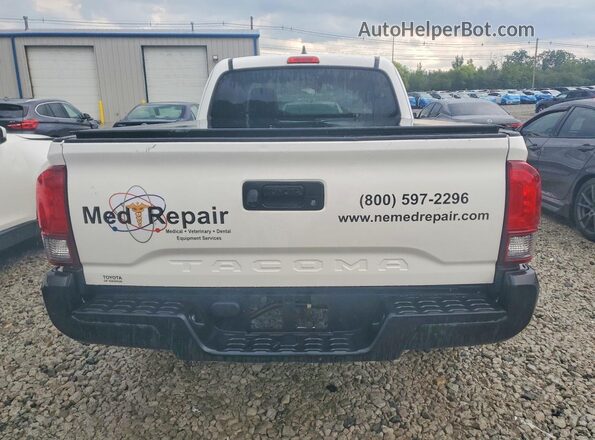 5TFRX5GN2KX140143 2019 TOYOTA TACOMA White Widok wnętrza z przodu