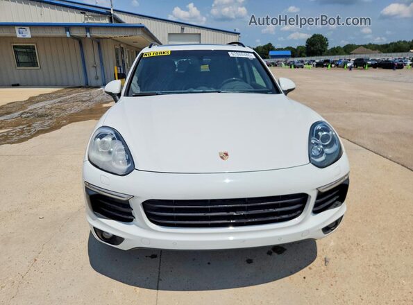 WP1AA2A27JKA01793 2018 PORSCHE CAYENNE White Հետևի տեսք
