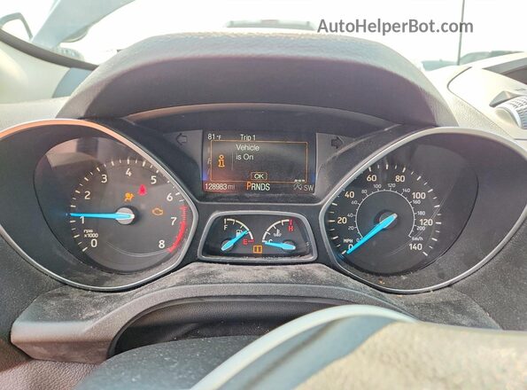 1FMCU9GD8JUB03042 2018 FORD ESCAPE Gray Вид задніх сидінь