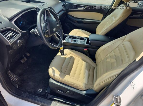 2FMPK3J93LBA57363 2020 FORD EDGE White Вид панелі приладів