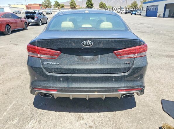 5XXGV4L20GG111015 2016 KIA OPTIMA Gray Front interior view