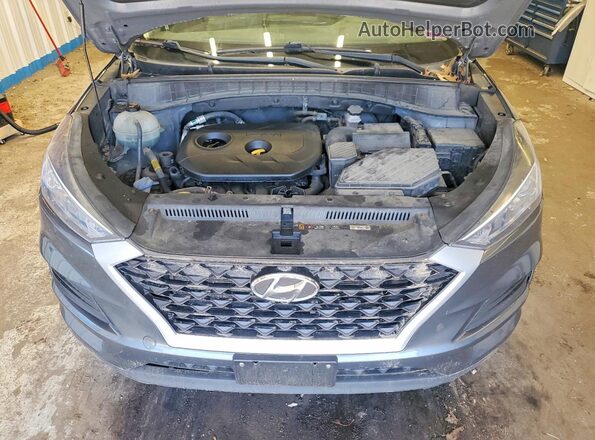 KM8J2CA4XKU956904 2019 HYUNDAI TUCSON Серый Вид подкапотного пространства