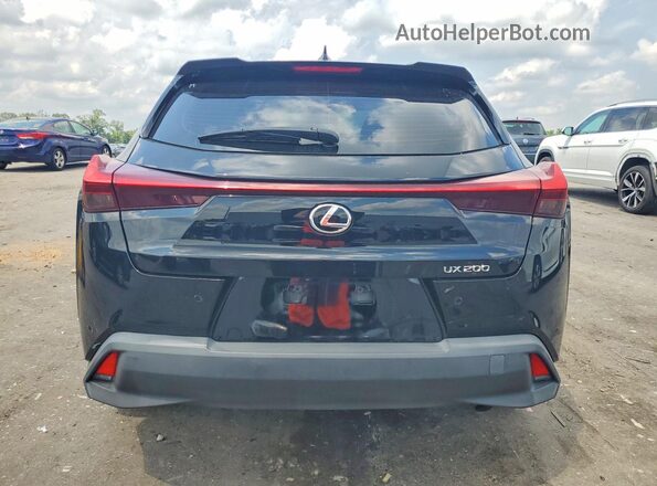 JTHP3JBH3M2043576 2021 LEXUS UX Black Widok wnętrza z przodu