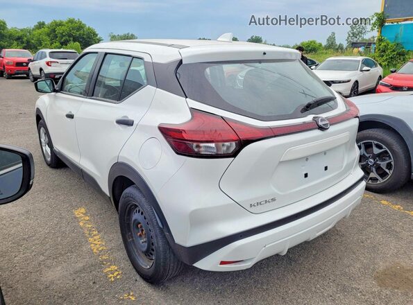 3N1CP5BV8PL519229 2023 NISSAN KICKS White Передня права чверть