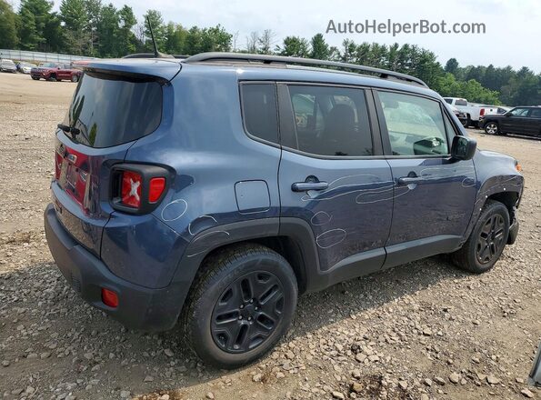 ZACNJBAB5KPK67434 2019 JEEP RENEGADE Blue Przód prawy