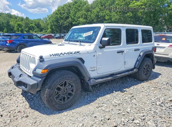 1C4HJXDG1JW104804 2018 JEEP WRANGLER White Tył lewy