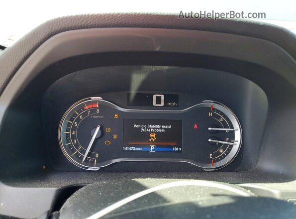 5FNYF6H59GB039282 2016 HONDA PILOT Blue Հետևի նստատեղերի տեսք