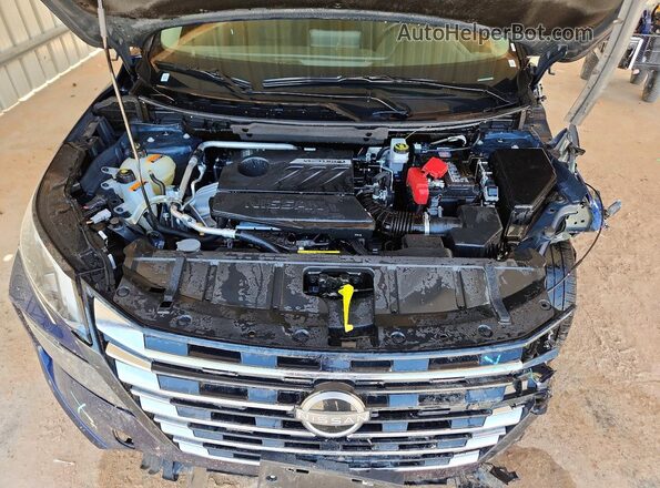 5N1BT3BB3SC829884 2025 NISSAN ROGUE Blue Вид наклейки з VIN-кодом