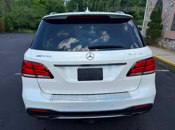 4JGDA6EB4KB203861 2019 MERCEDES-BENZ GLE White Սալոնի դիմացի տեսք