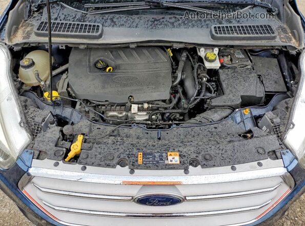 1FMCU0HD5JUA08609 2018 FORD ESCAPE Синий Вид наклейки с VIN-кодом
