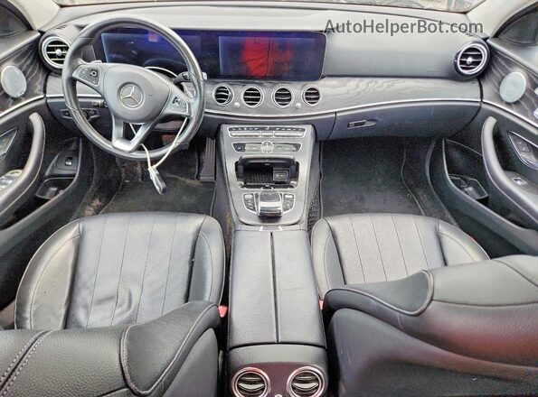 WDDZF4KB2JA313869 2018 MERCEDES-BENZ E Black Вид щитка приладів