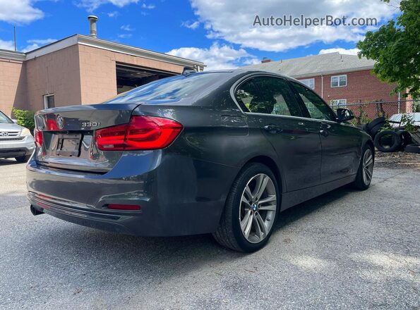 WBA8D9G58JNU71313 2018 BMW 3 SERIES Gray Առջևի աջ