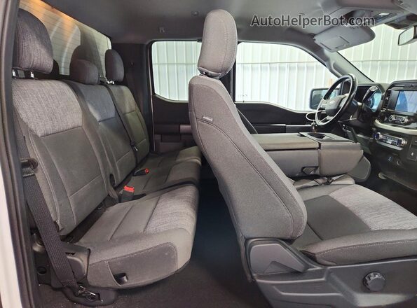 1FTFX1E5XMKF14531 2021 FORD F150 Белый Вид задней части салона