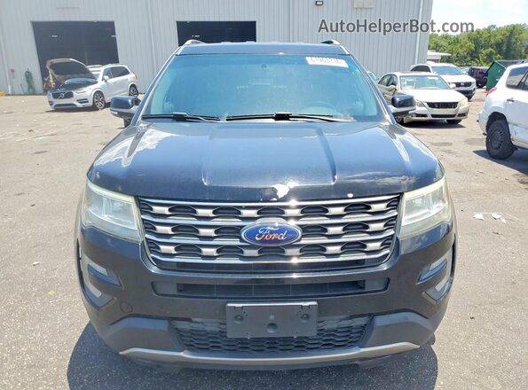 1FM5K8DH9HGA65829 2017 FORD EXPLORER Black Widok z tyłu