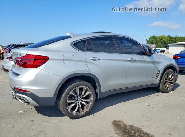 5UXKU0C51J0G80773 2018 BMW X6 Silver Przód prawy