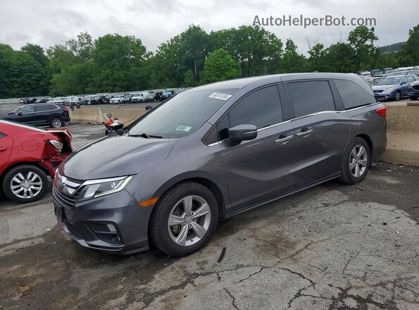 5FNRL6H56JB033217 2018 HONDA ODYSSEY Gray Tył lewy