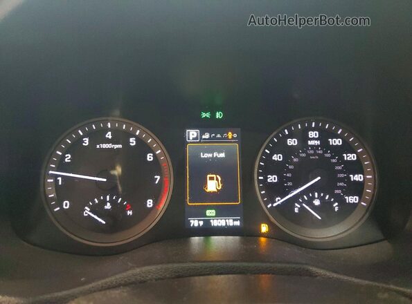 KM8J33A2XGU182429 2016 HYUNDAI TUCSON Blue Вид задніх сидінь