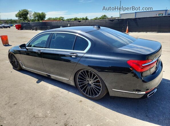WBA7F2C57GG419252 2016 BMW 7 SERIES Black Հետևի աջ