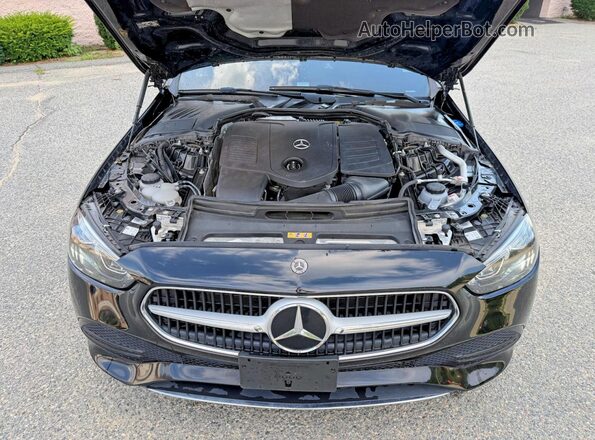 W1KAF4GB0NR037334 2022 MERCEDES-BENZ C Черный Вид салона спереди