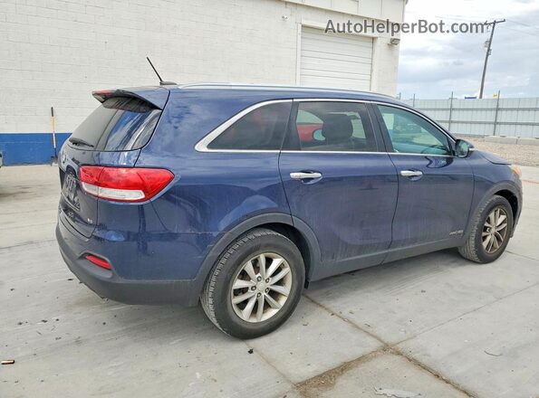5XYPGDA57HG208250 2017 KIA SORENTO Blue Przód prawy