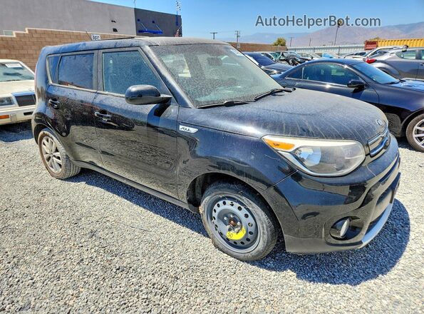 KNDJP3A59H7424744 2017 KIA SOUL Black წინა ხედი