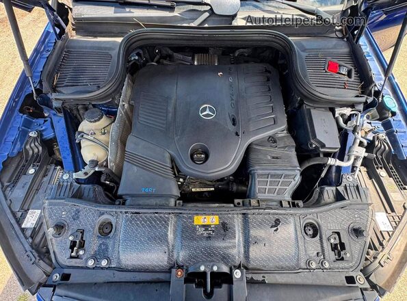 4JGFB5KB5LA076534 2020 MERCEDES-BENZ GLE-CLASS Blue Widok deski rozdzielczej