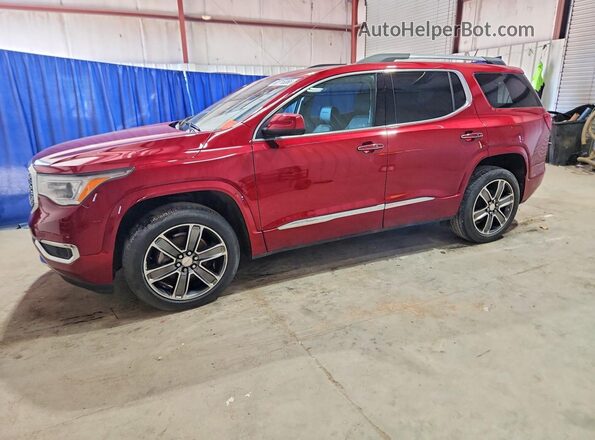 1GKKNXLS5KZ284194 2019 GMC ACADIA Red Trasero izquierdo