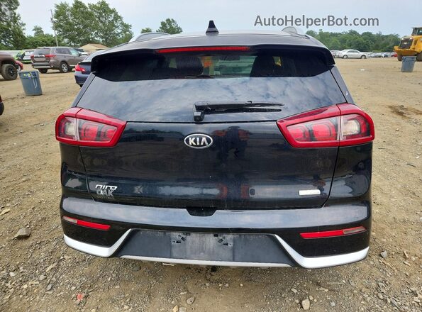KNDCB3LC7K5245558 2019 KIA NIRO Черный Вид салона спереди