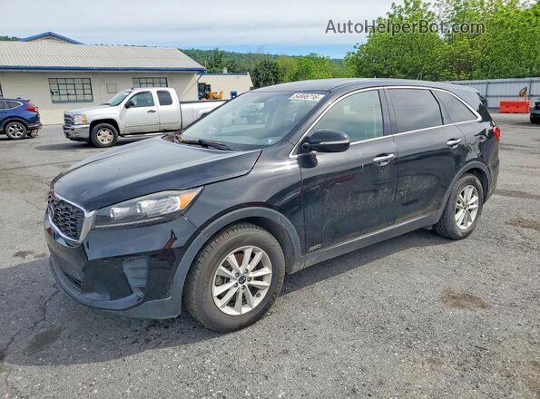 5XYPGDA31KG445368 2019 KIA SORENTO Black Tył lewy
