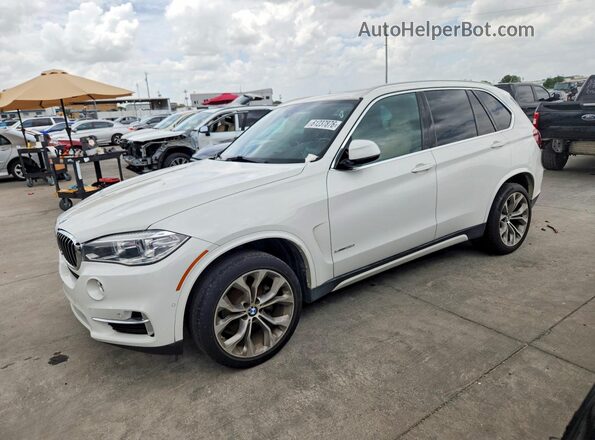 5UXKR2C53J0X10334 2018 BMW X5 White Tył lewy
