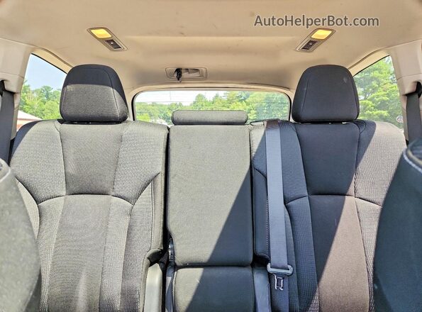 4S4WMAED8K3437452 2019 SUBARU ASCENT Silver Вид задньої частини салону