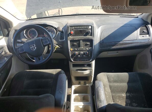 2C4RDGBG1GR262740 2016 DODGE CARAVAN Black Widok zestawu wskaźników