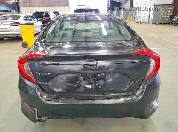 2HGFC2F61KH538683 2019 HONDA CIVIC Black Vista interior delantera