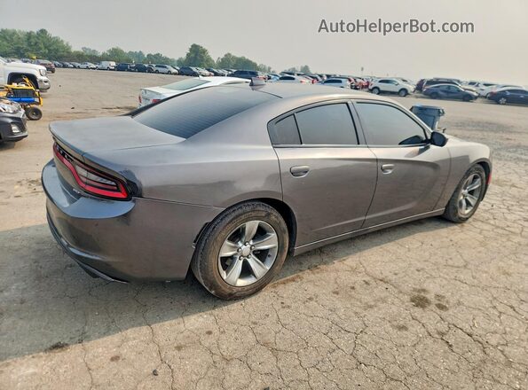 2C3CDXHG2GH317512 2016 DODGE CHARGER Gray Передня права чверть