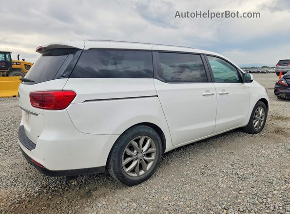 KNDMB5C18K6515163 2019 KIA SEDONA Белый Передняя правая четверть