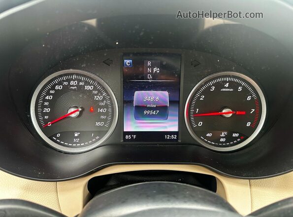 WDC0G4KB3GF014235 2016 MERCEDES-BENZ GLC-CLASS Blue Dashboard view