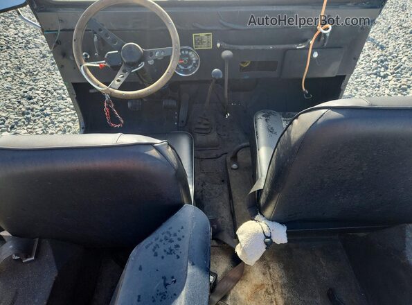 8305015246171 1969 JEEP CJ-5 Зеленый Вид панели приборов