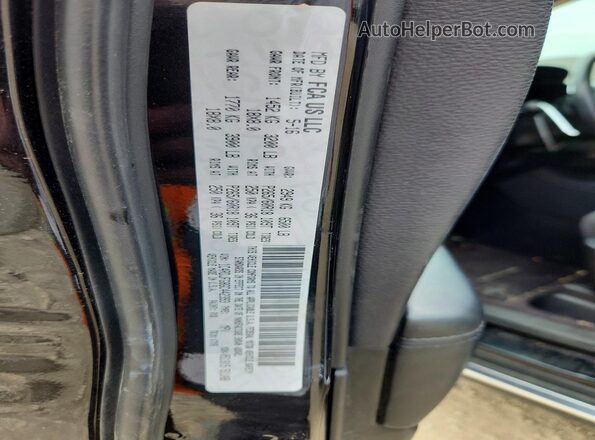 1C4RDJFG8GC442393 2016 DODGE DURANGO Черный Панорамный вид салона 360°
