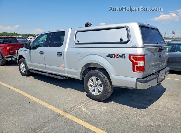 1FTFW1E50JKF63543 2018 FORD F150 Silver Tył prawy